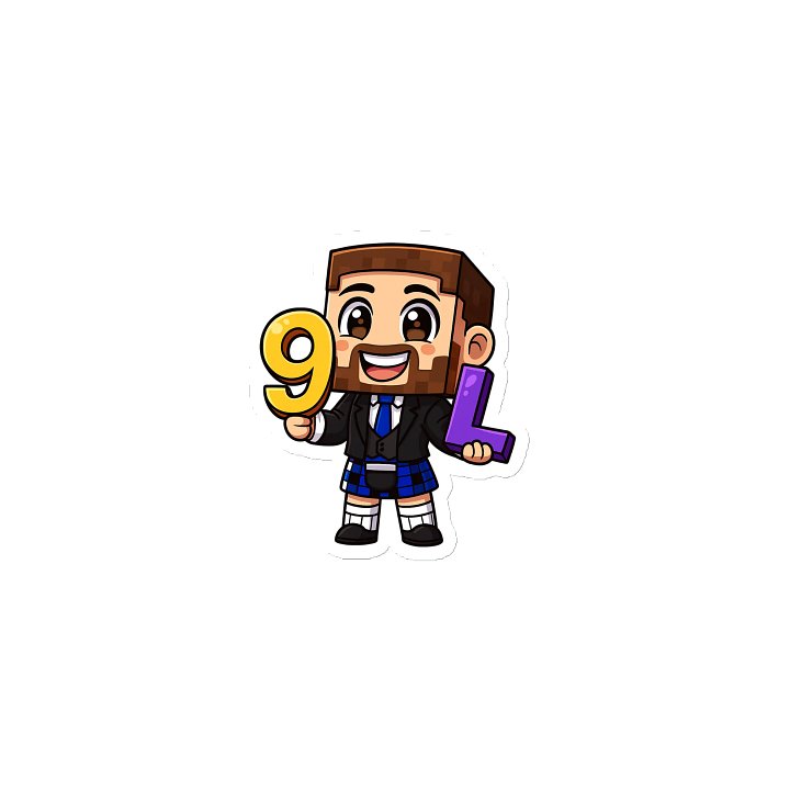 9LS4 Gandai_Gaming Die-Cut Magnets product image (1)