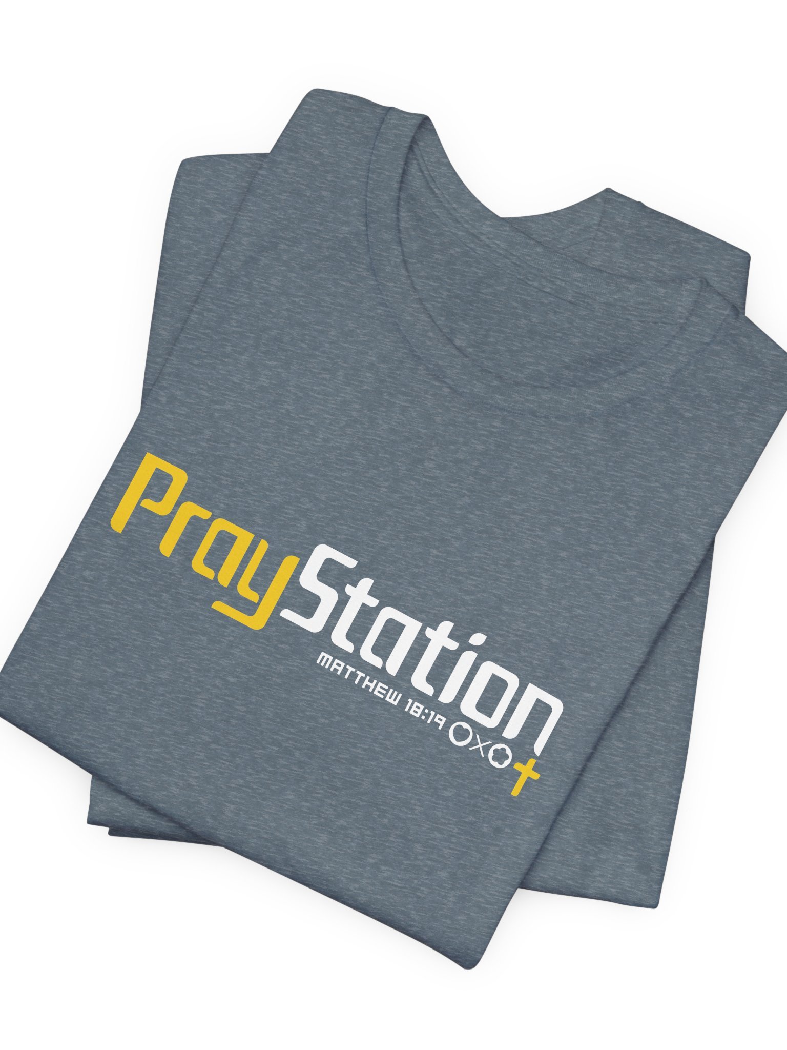 LXA PrayStation Classic Tee | Love X Aloha - Faith Collection | Premium Christian Apparel product image (5)