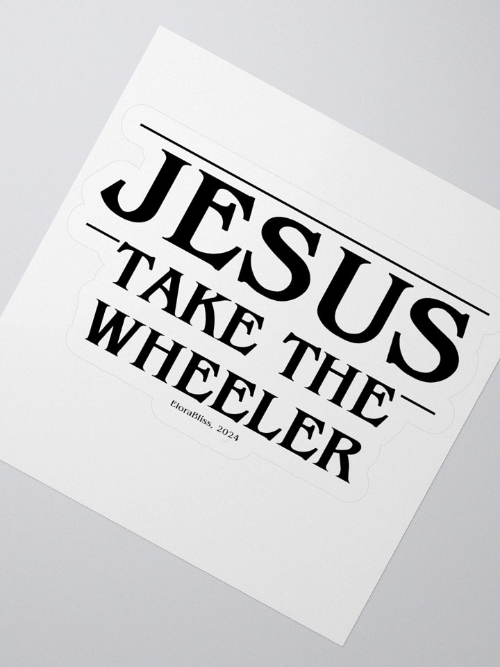 Nancy Take the Wheeler Sticker product image (2)