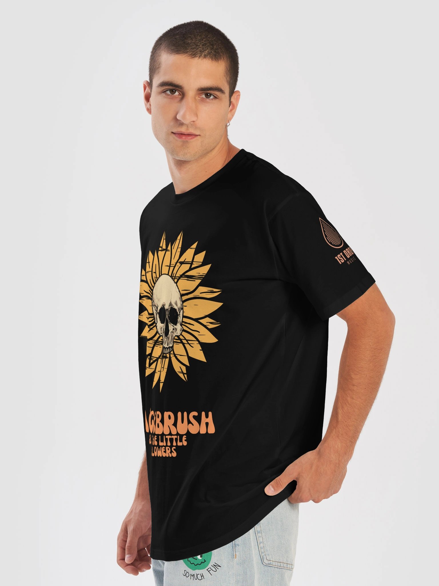 Sagebrush & The Little Flowers Skull Bloom Unisex T-shirt product image (7)