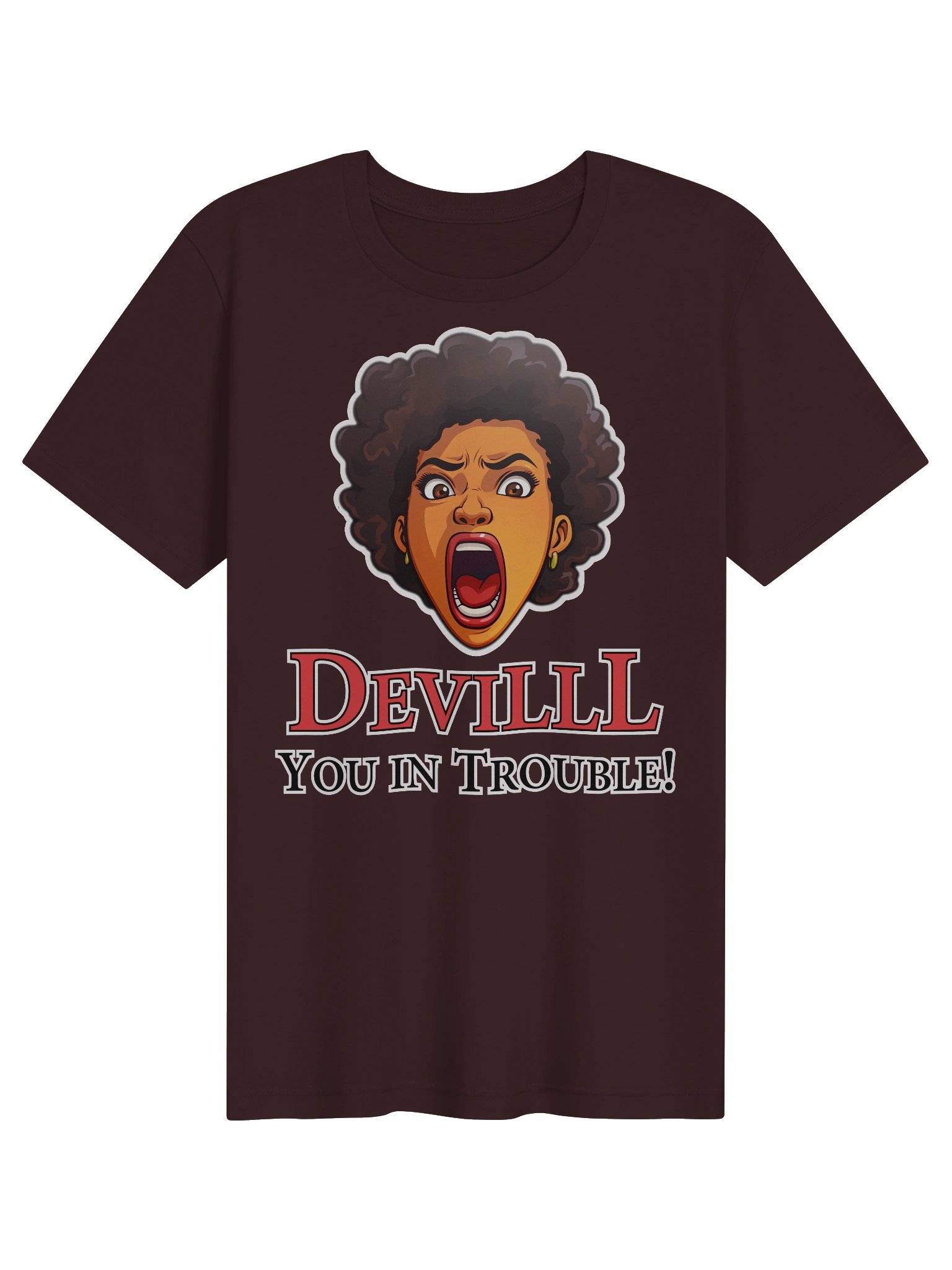 Devilll, You in Trouble Drk, T-Shirt product image (1)