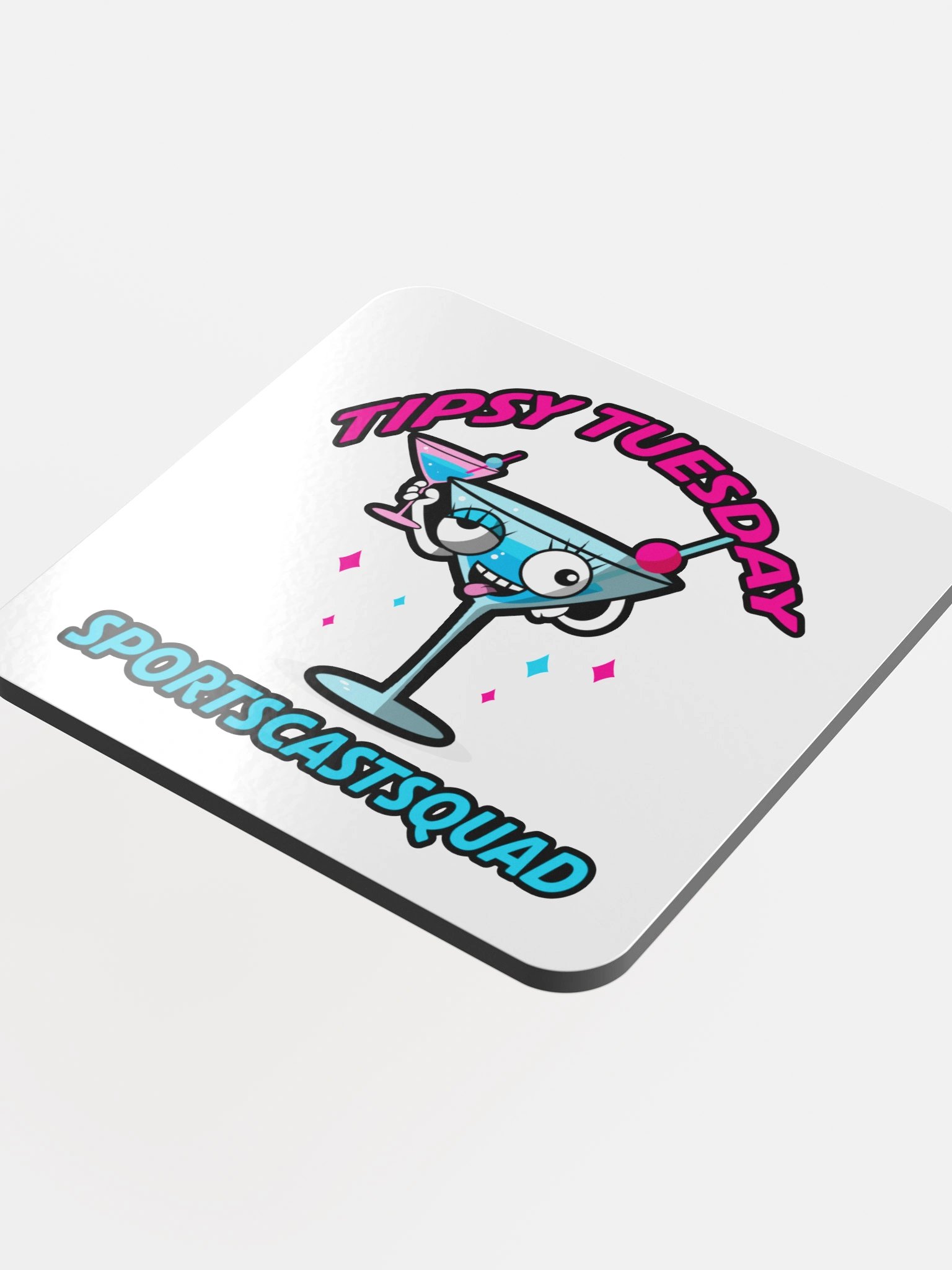 TIPSY TUESDAY "FLIRTINI" COASTER product image (4)