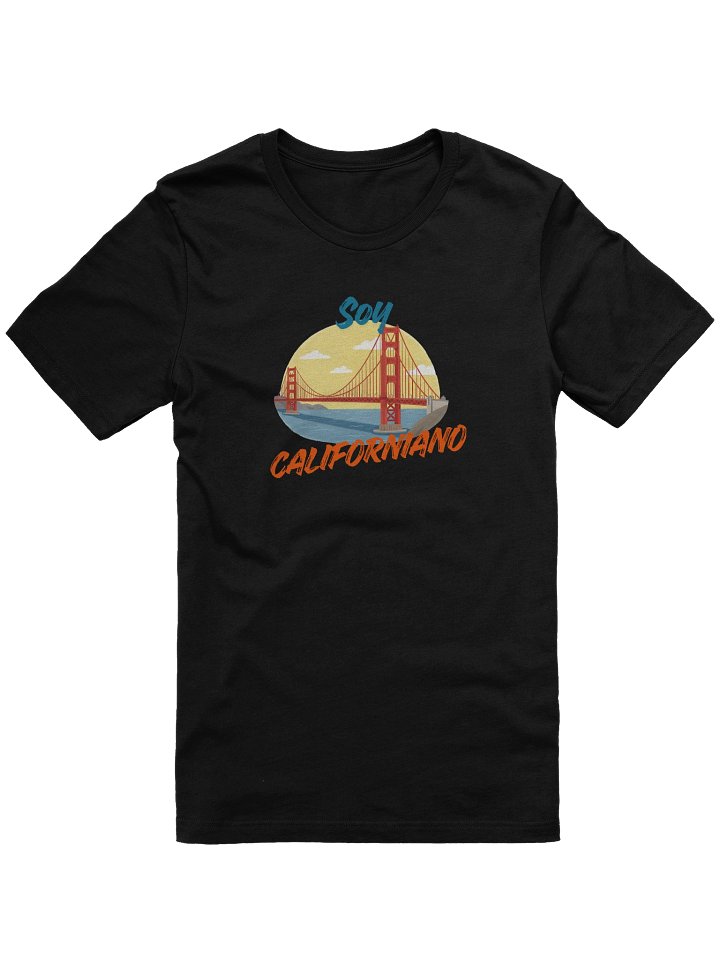 Soy Californiano T-Shirt – Spanish California Pride Tee | Golden Gate Bridge Graphic Shirt product image (2)