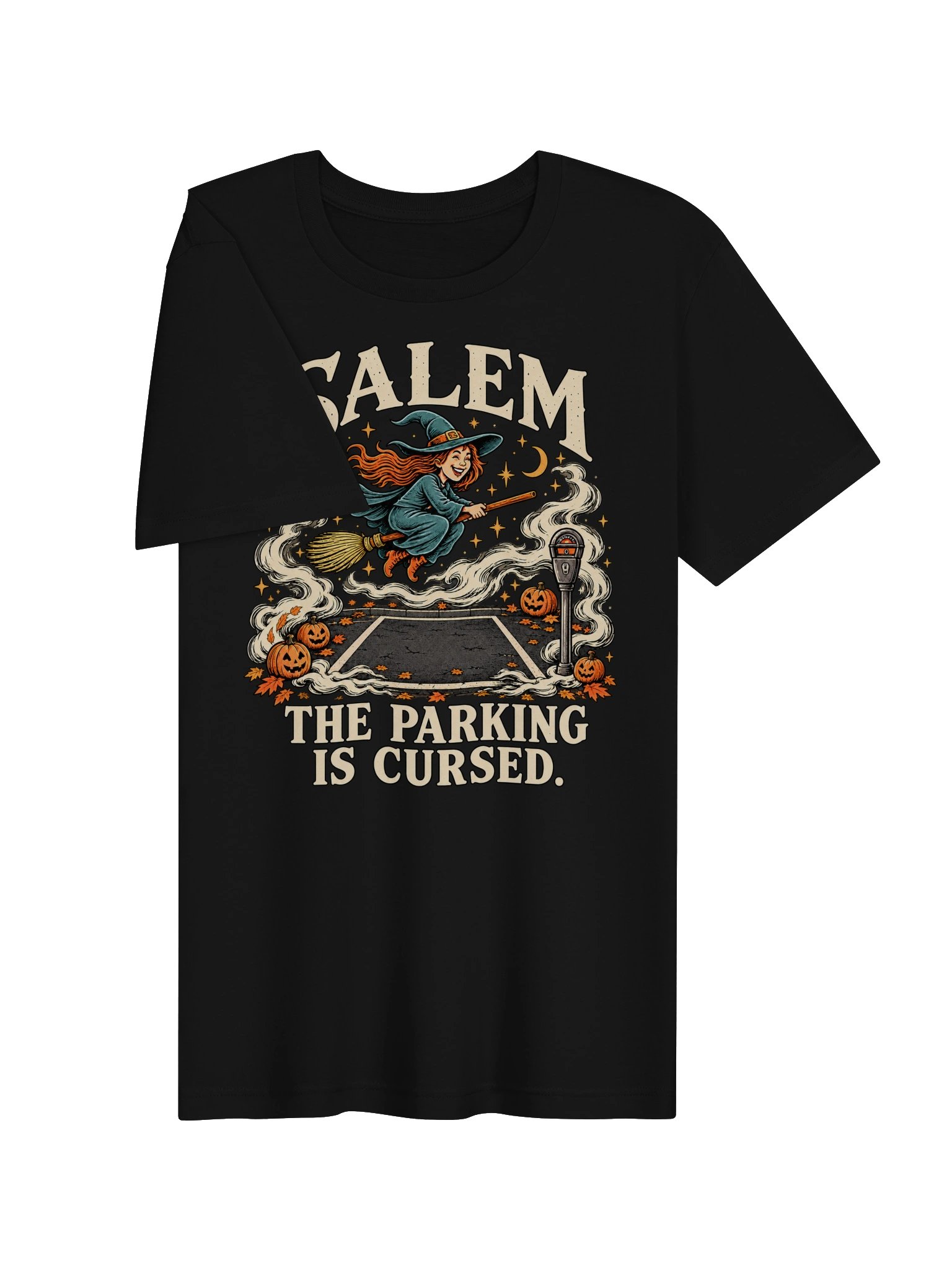 Salem: The Parking Is Cursed Tee product image (3)