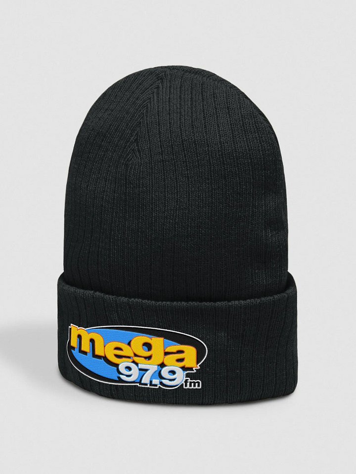 Mega 97.9 Embroidered Beanie Hat product image (2)