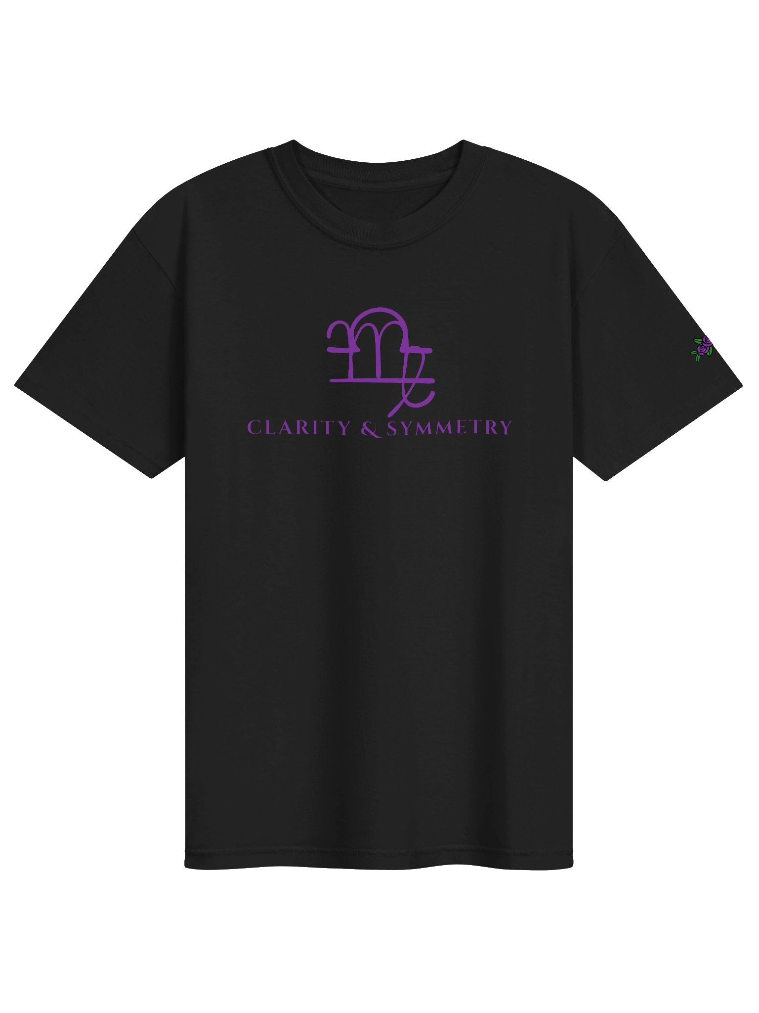virgo libra cusp minimalist fusion tee product image (1)