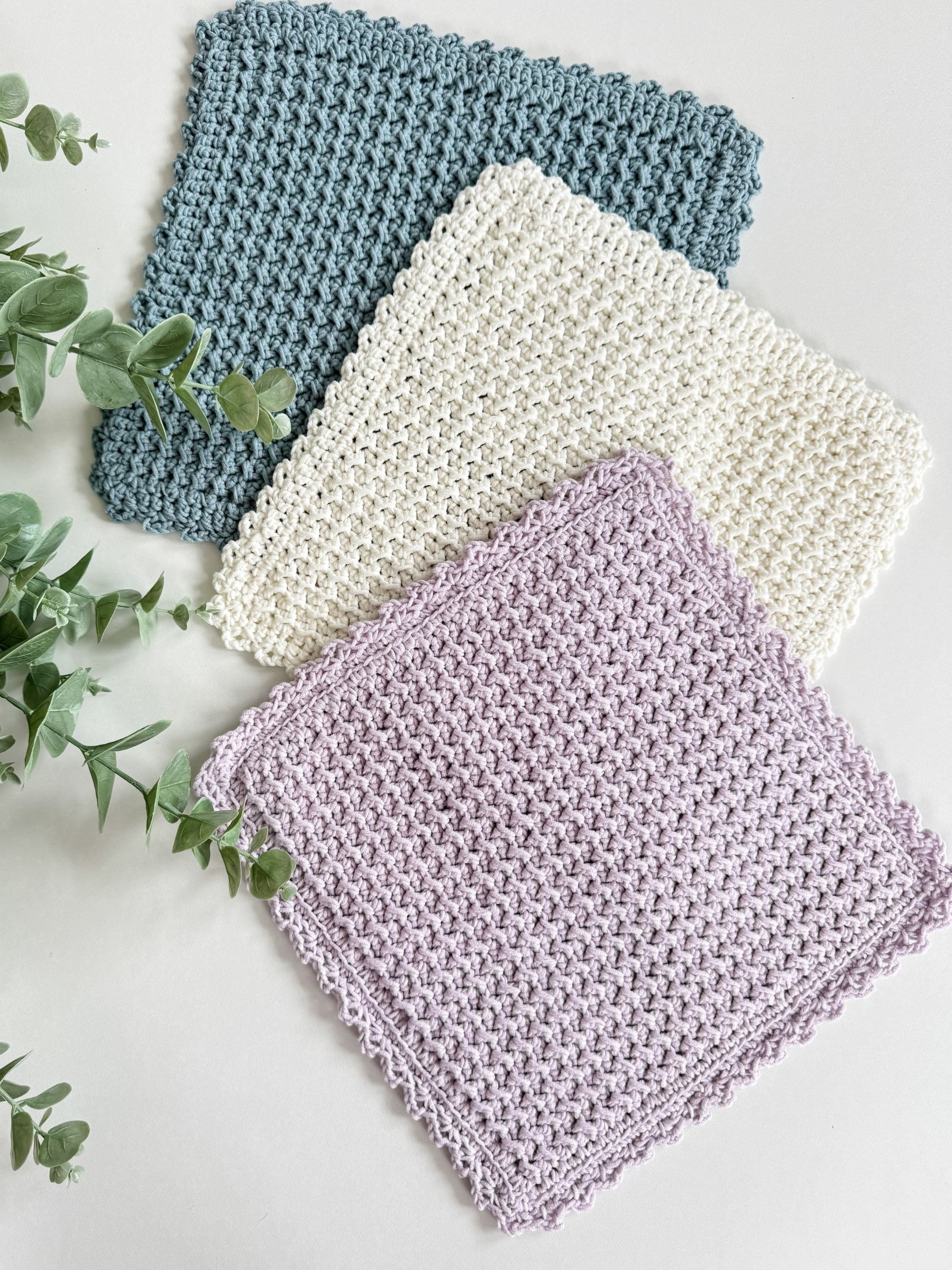 Cottage Cotton Dishcloth Crochet Pattern product image (5)