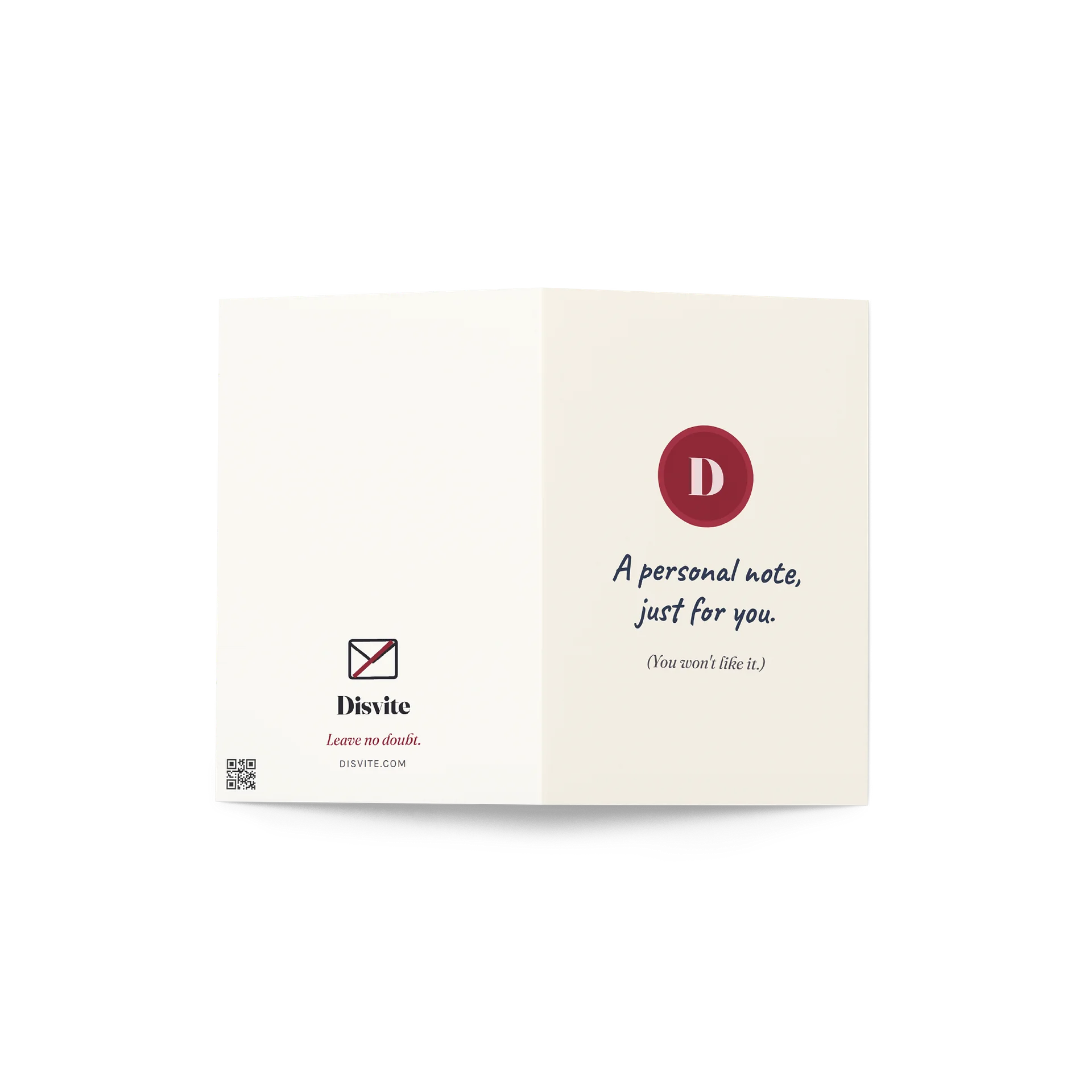 A Personal Note, Just for You Card product image (4)