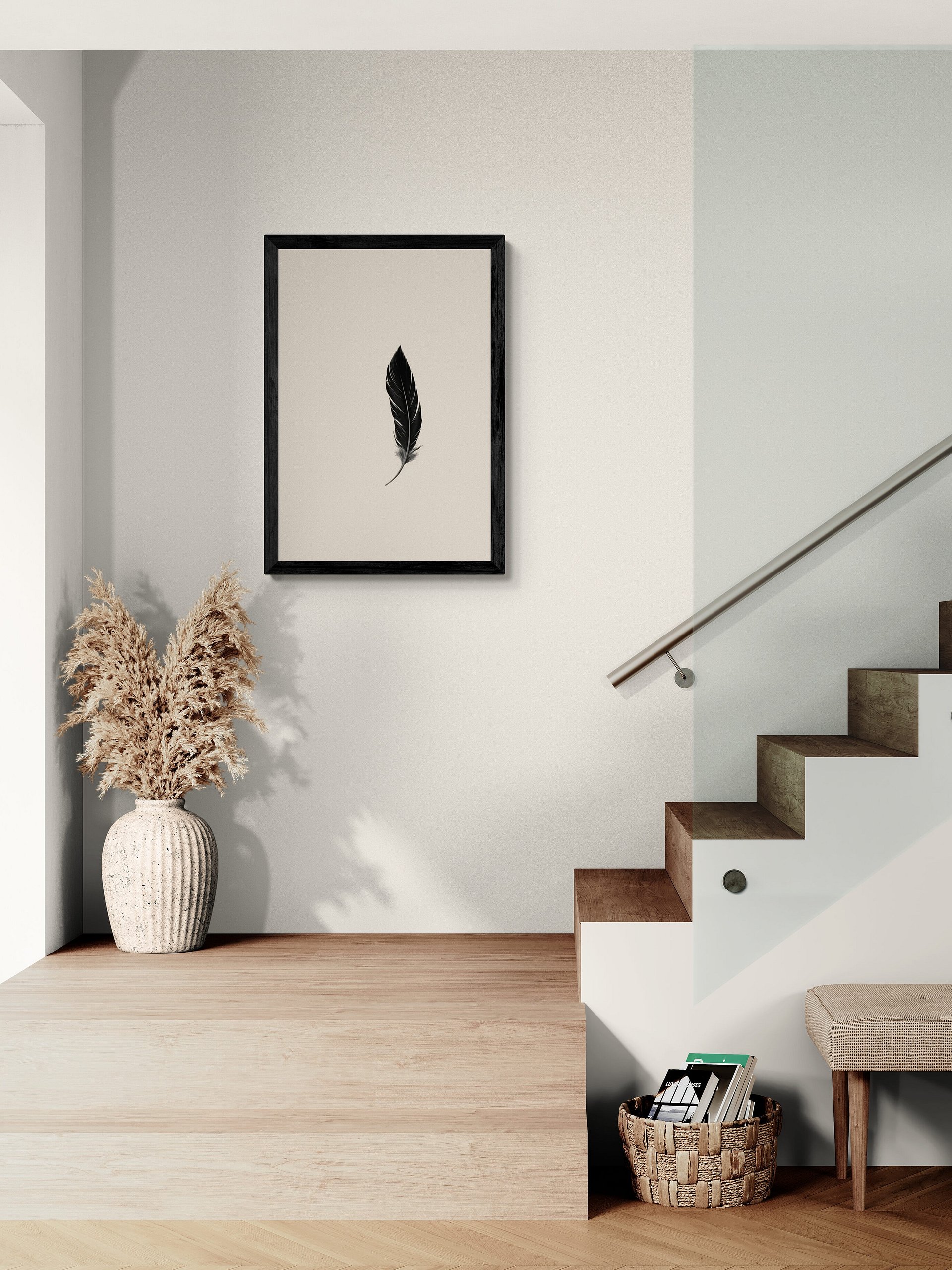 Elegant Black Feather product image (33)