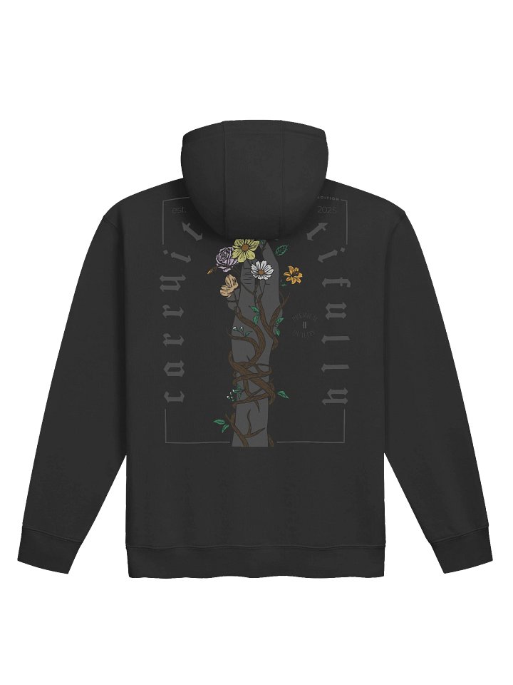 Hollow 'Limited Edition' Flowers Hoodie | Collection II product image (1)