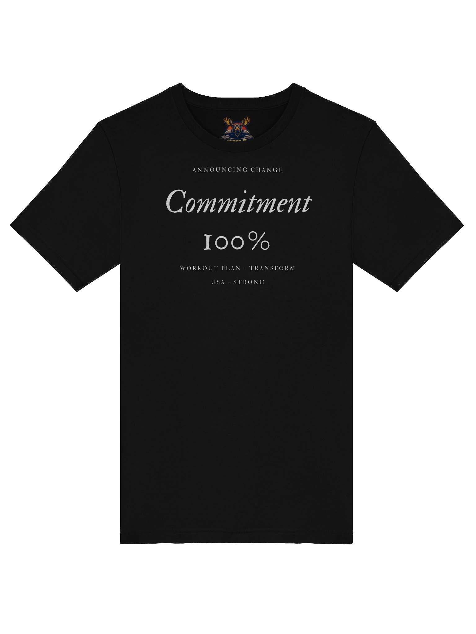 Bella+Canvas - 100% Commitment Motivational Tee product image (49)