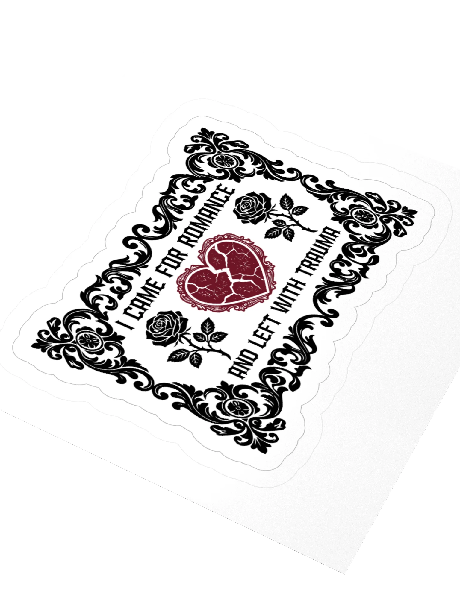 Left With Trauma Sticker product image (9)