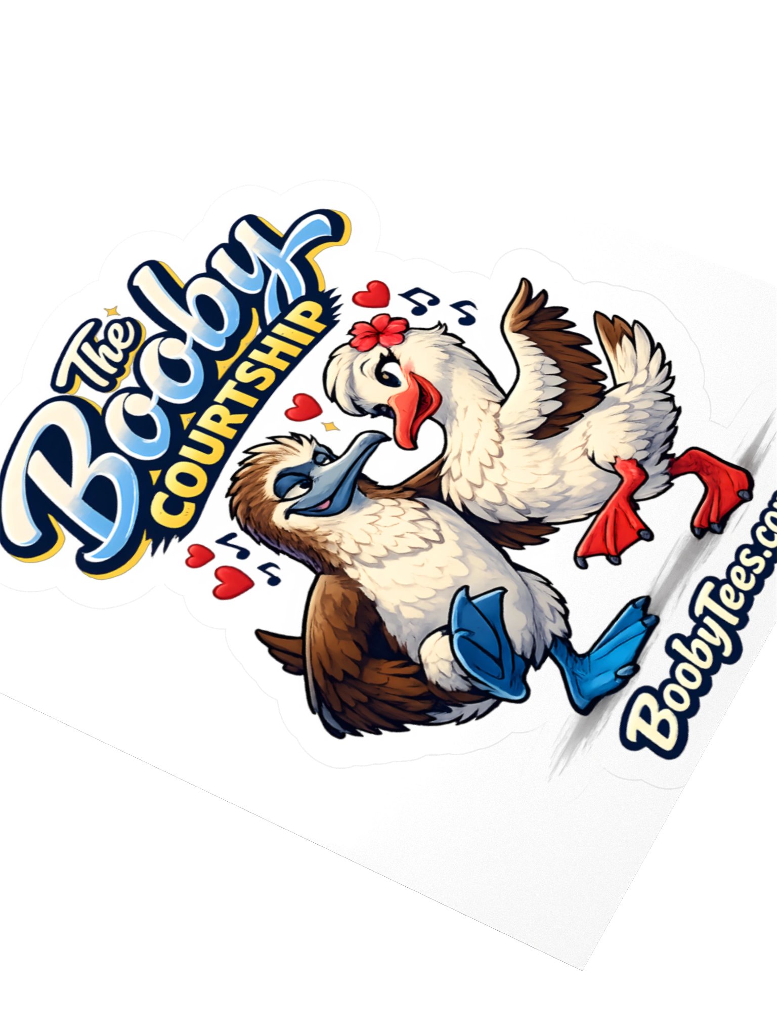 The Booby Courtship! Sticker product image (3)