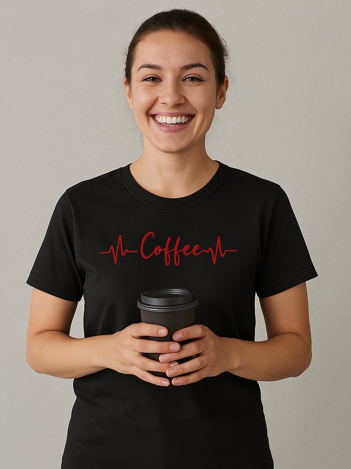 Heartbeat of Coffee T-Shirt product image (1)