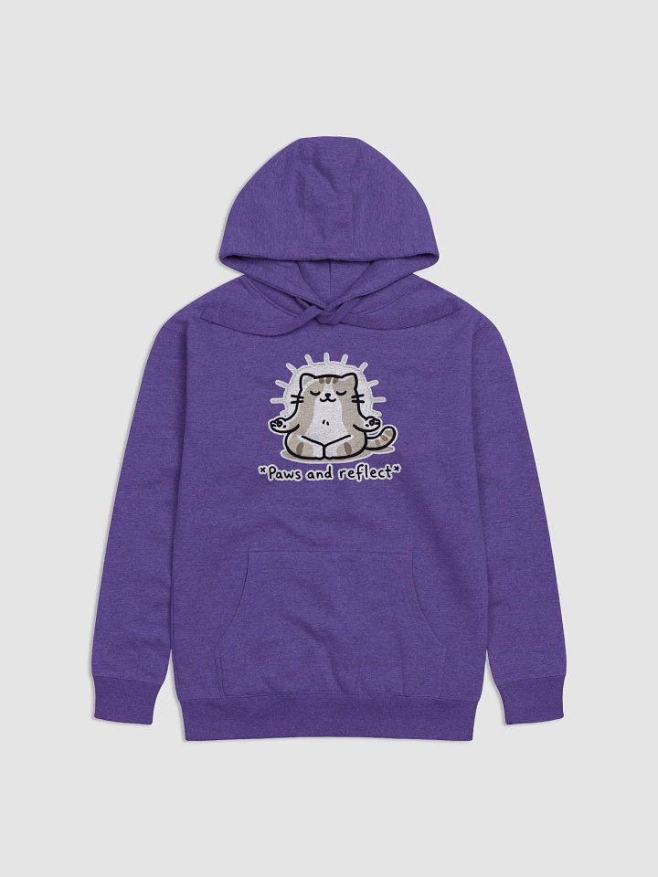 Paws and reflect dark hoodie product image (1)