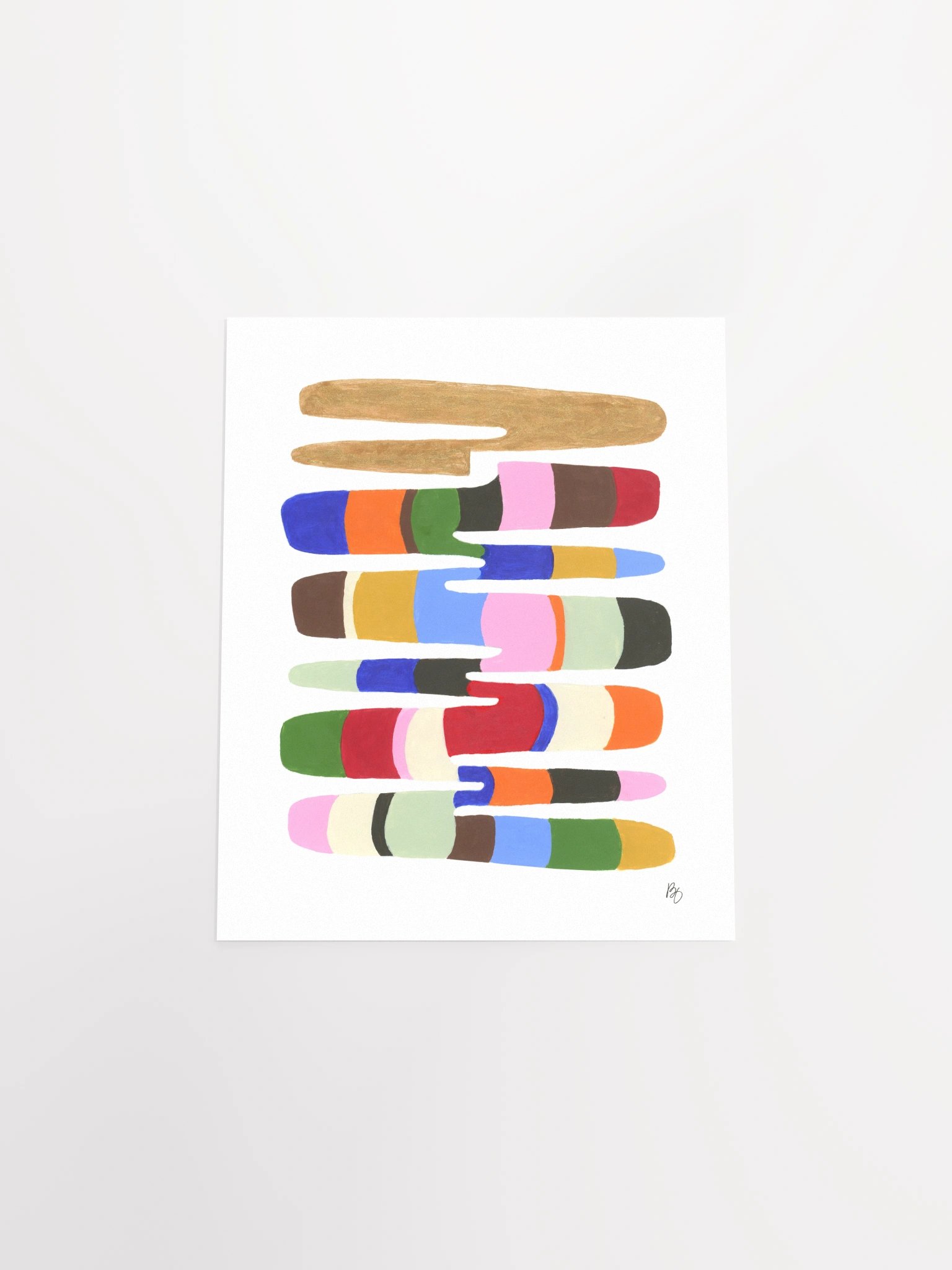 'Stretched' Painting Print product image (9)