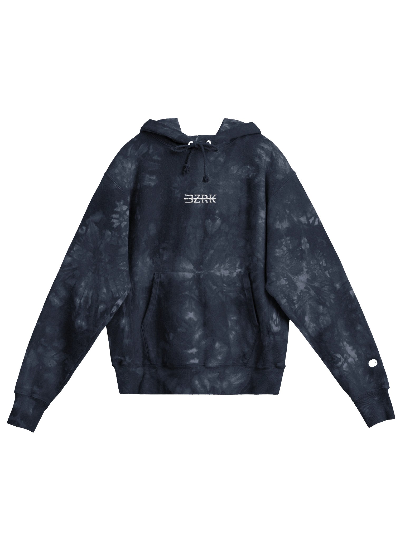 BzrK x Champion 'Trident' Tie-Dye Hoodie product image (1)