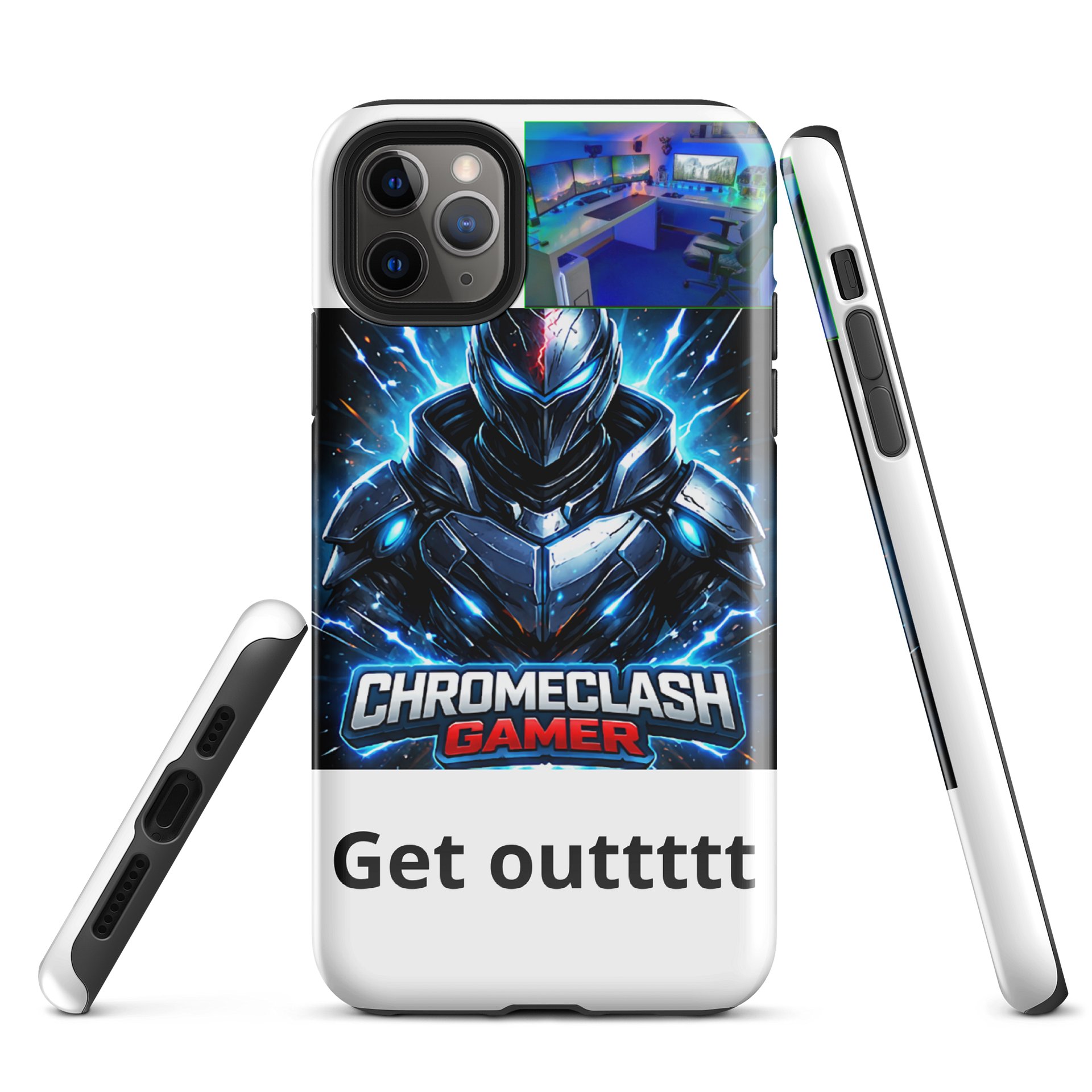 ChromeClash Gamer Armor iPhone® Case product image (5)