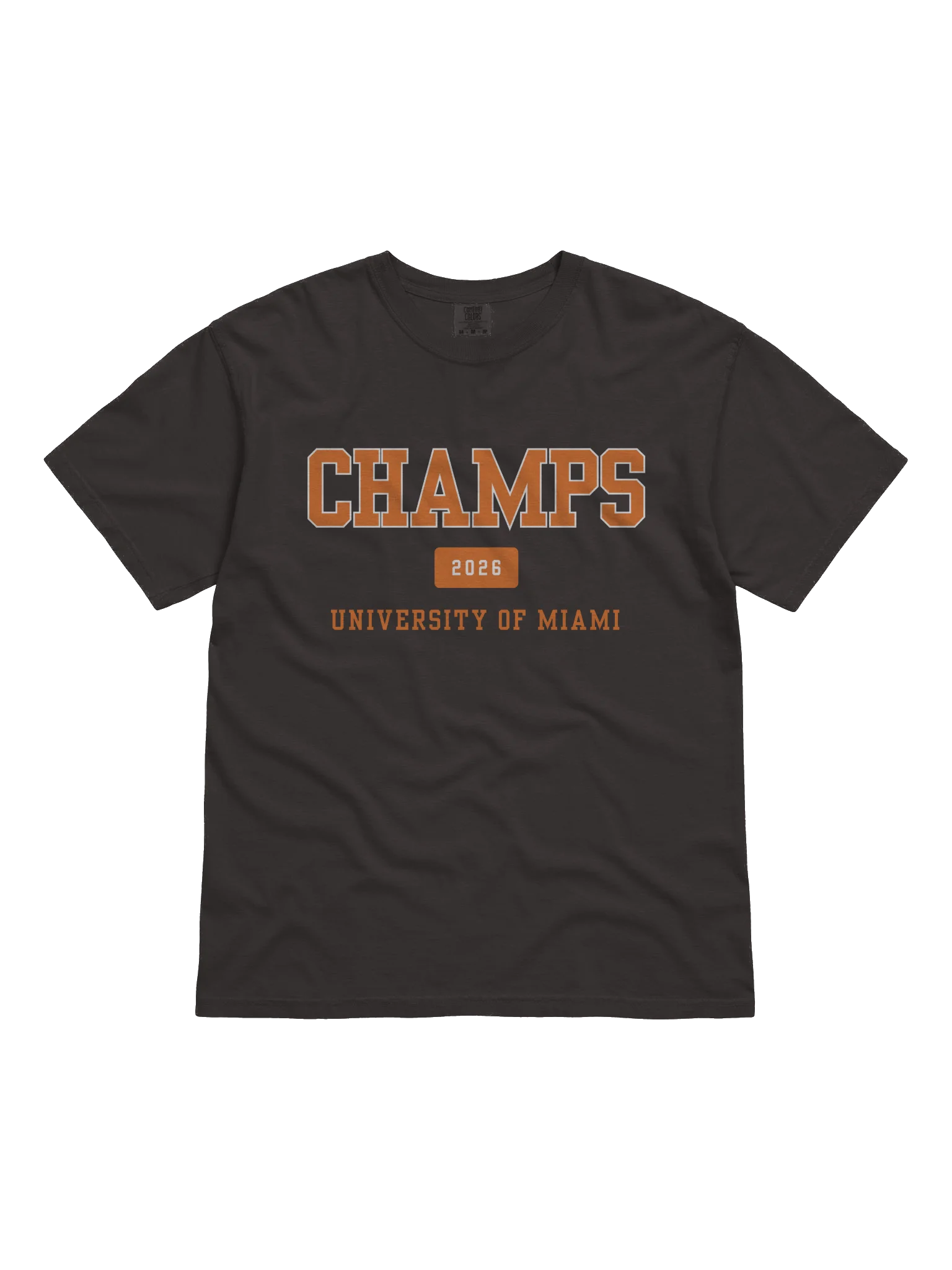 University of Miami Premium Heavyweight Crewneck T-Shirt product image (1)