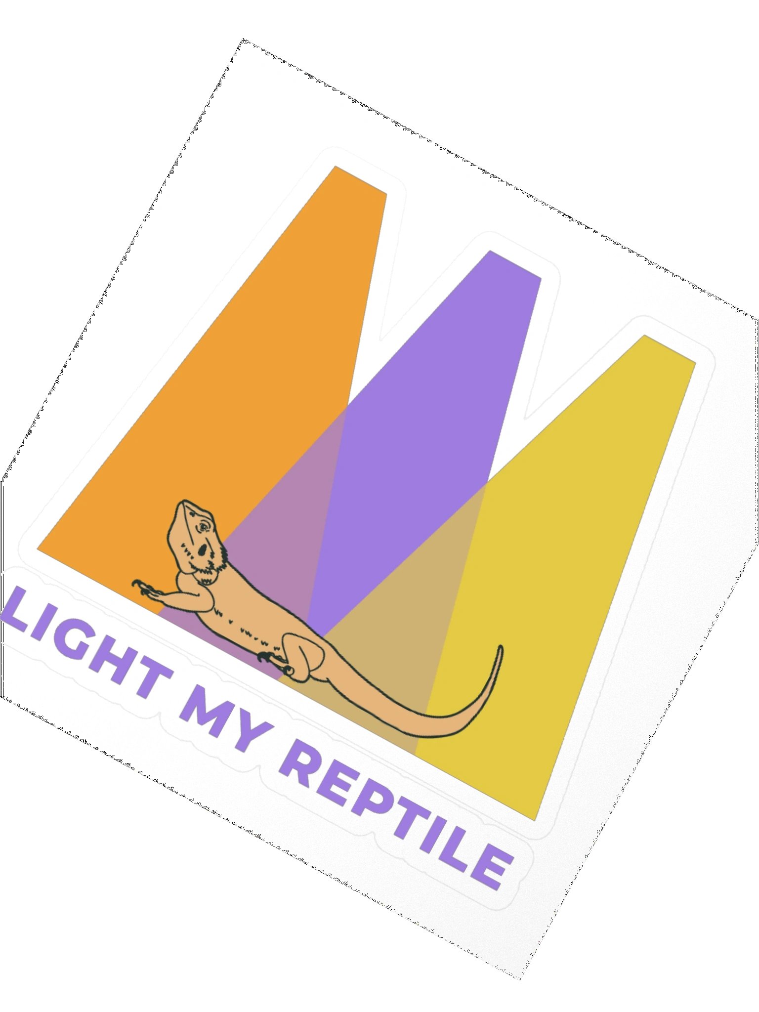 Light My Reptile Sticker product image (2)
