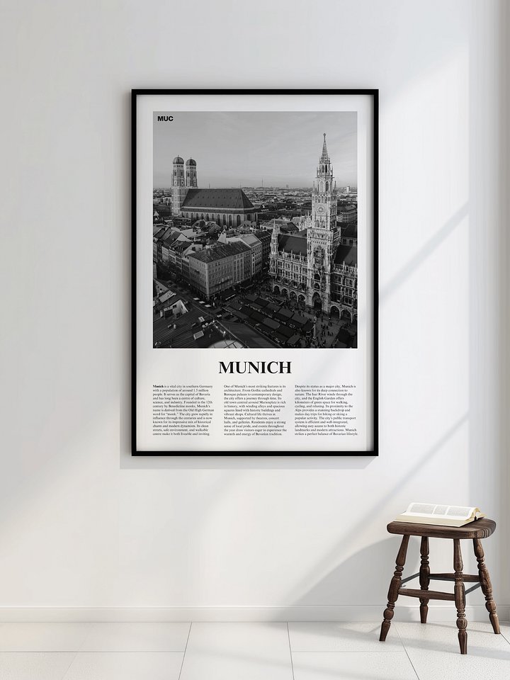 Munich 01 Newspaper Poster product image (2)
