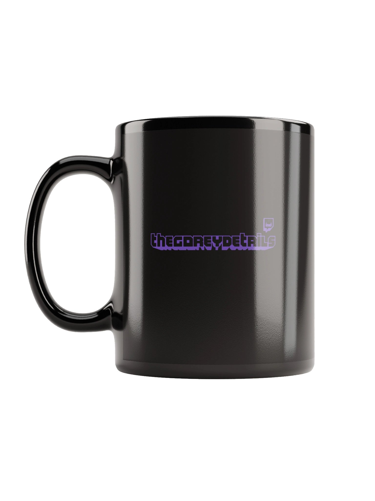 TTV White - Black Glossy Mug product image (2)