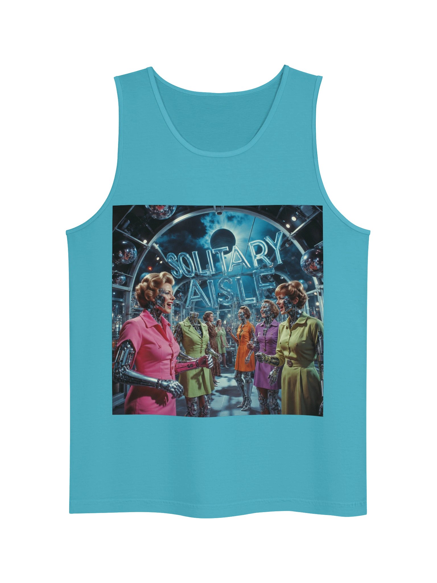 SOLITARY AISLE | Comfort Colors Unisex Garment-Dyed Tank Top product image (3)