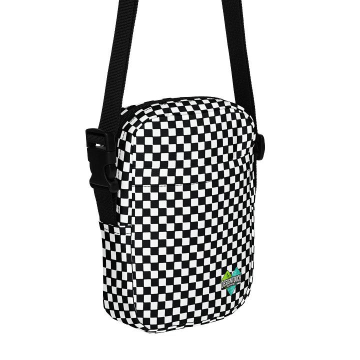 Checkered Crossbody: All-Over Print Bag product image (1)