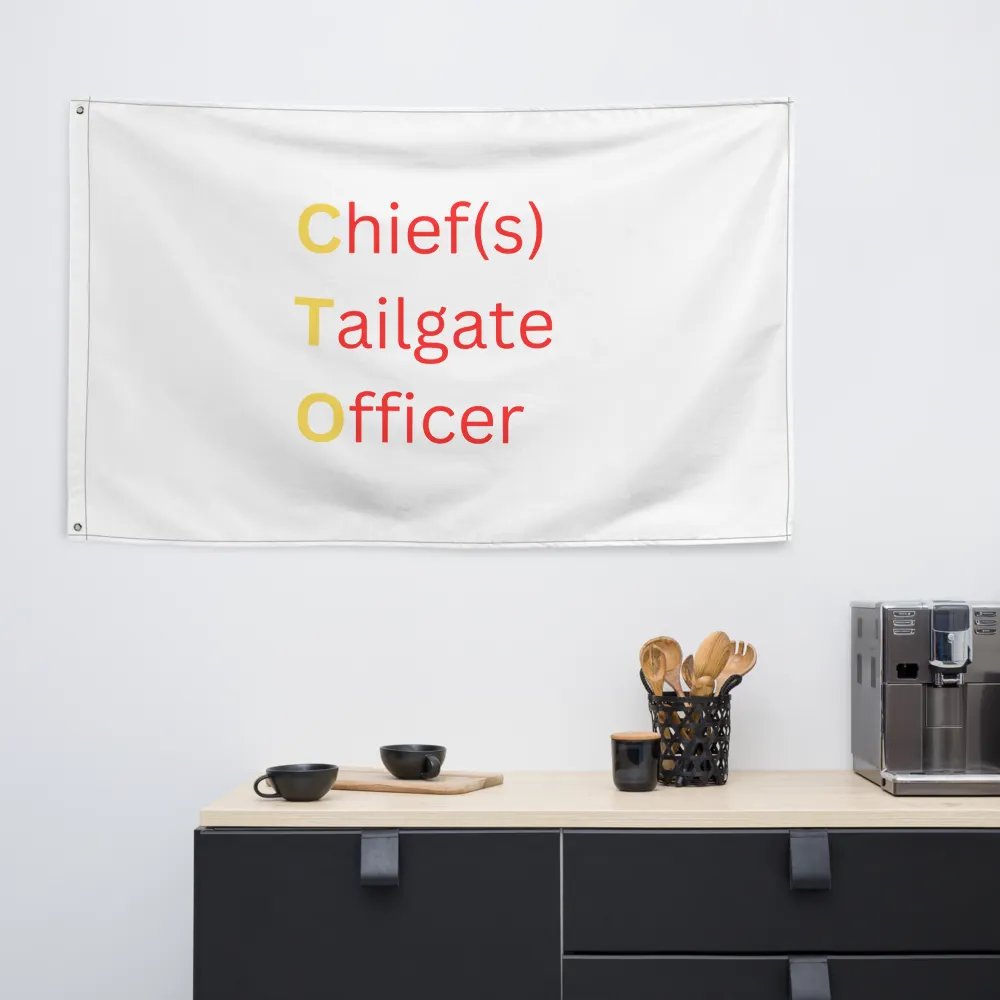 Chief(s) Tailgate Officer Flag product image (6)