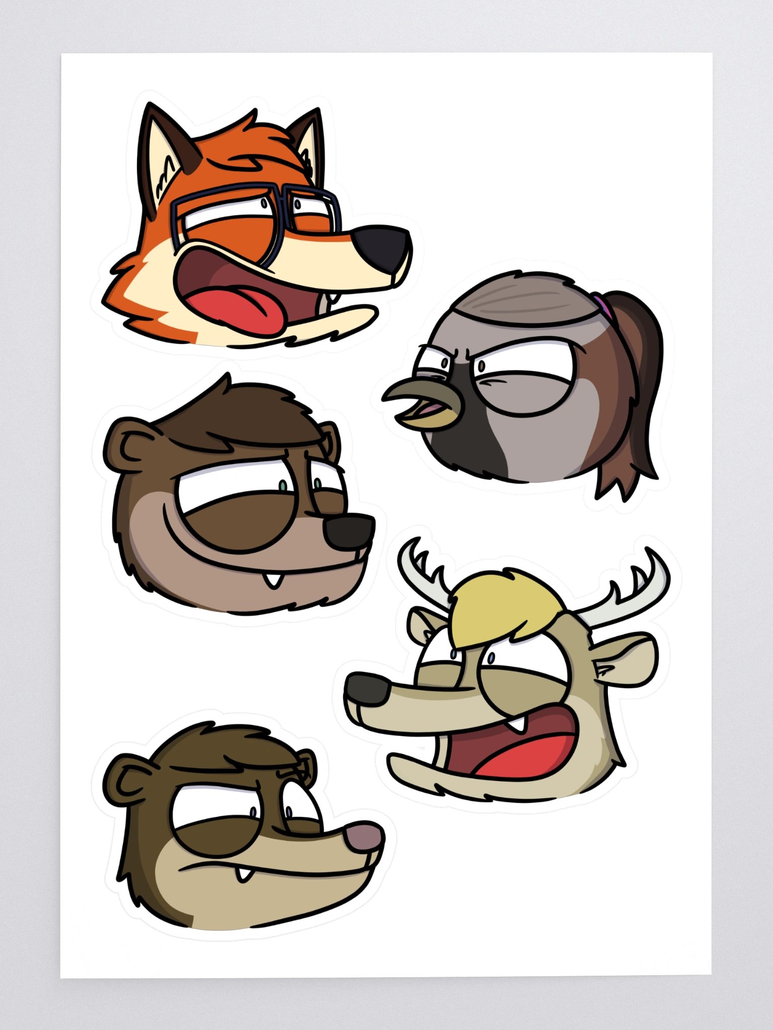 Five Guys Sticker Sheet #2 product image (3)
