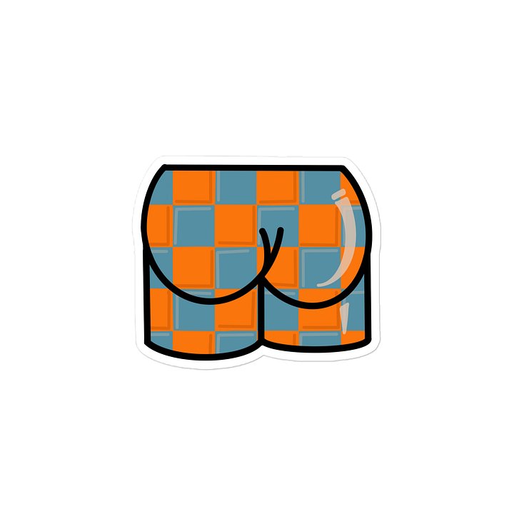 Checker Cheek Sticker product image (1)