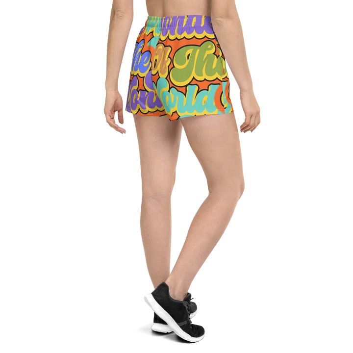 The Wonders Graphic Athletic Shorts product image (2)