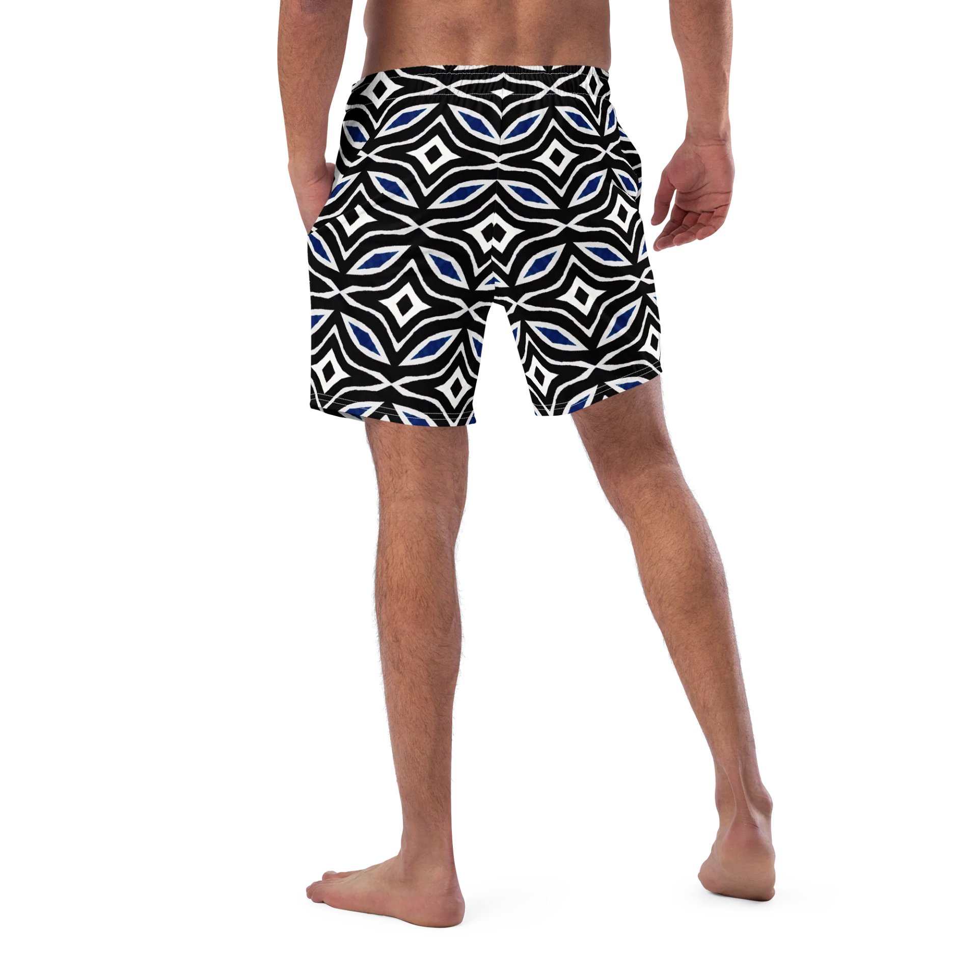 Symmetric Monochrome Swim Trunks product image (5)