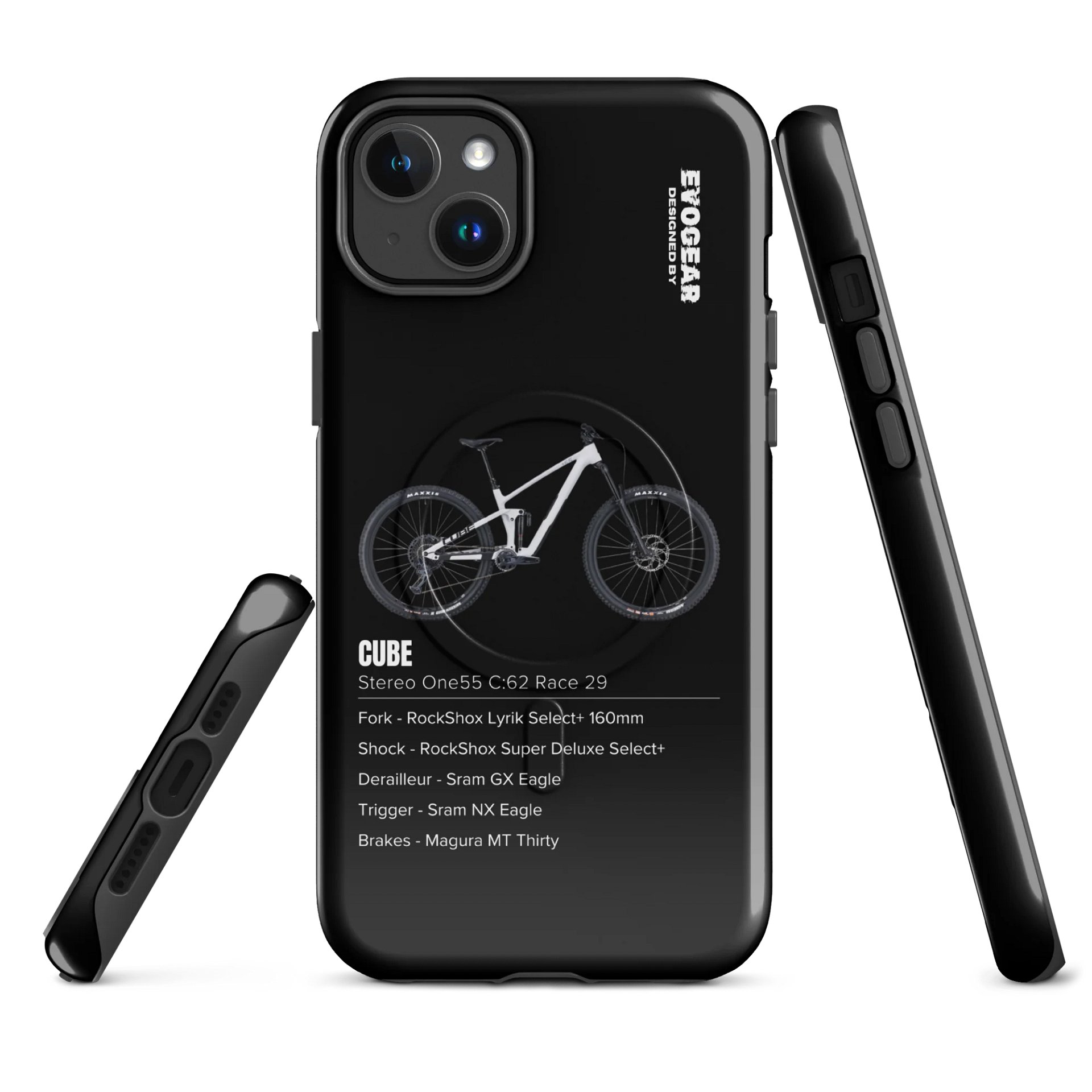 Black Cube Stereo One55 C:62 Race 29 iPhone MagSafe Case 2.0 product image (2)