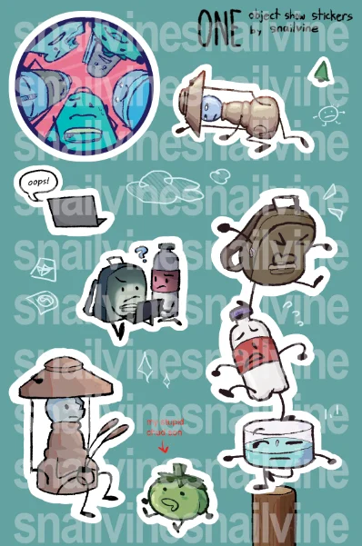 HFJONE Sticker Sheet product image (1)
