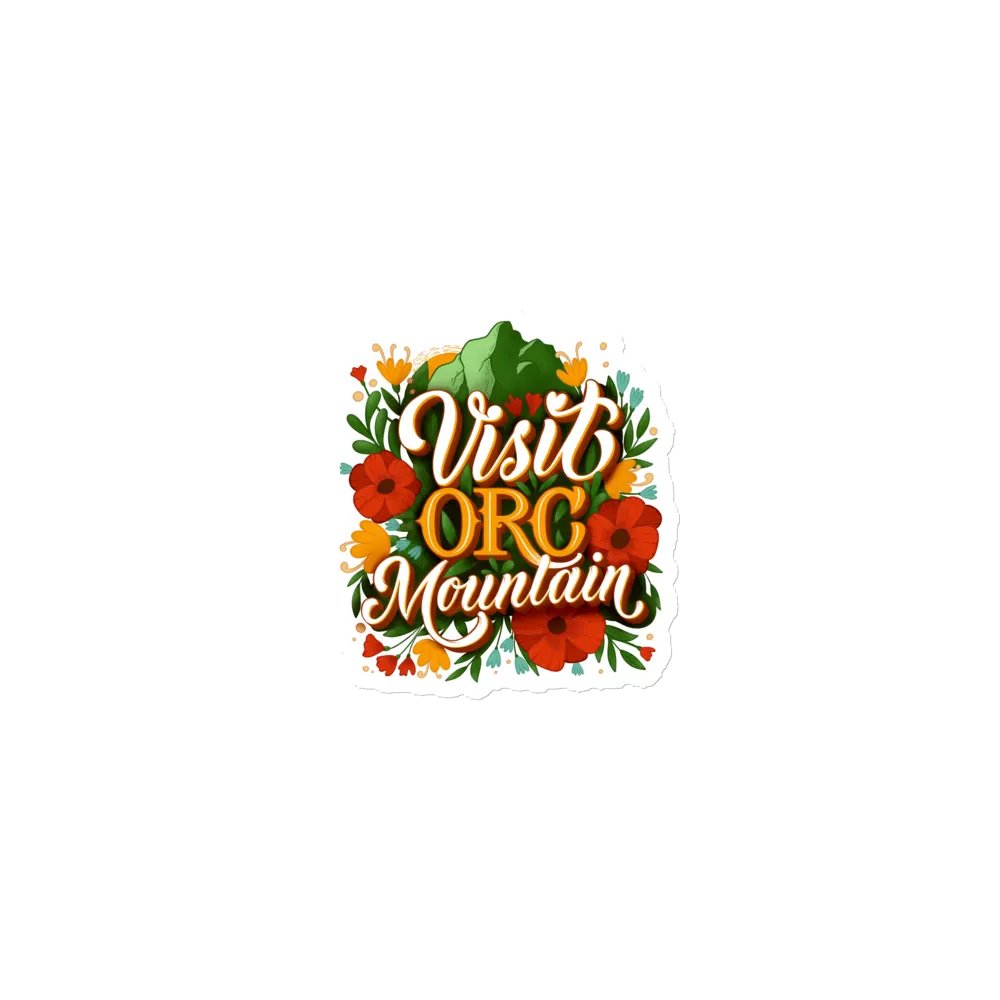"Visit Orc Mountain" Magnet product image (1)