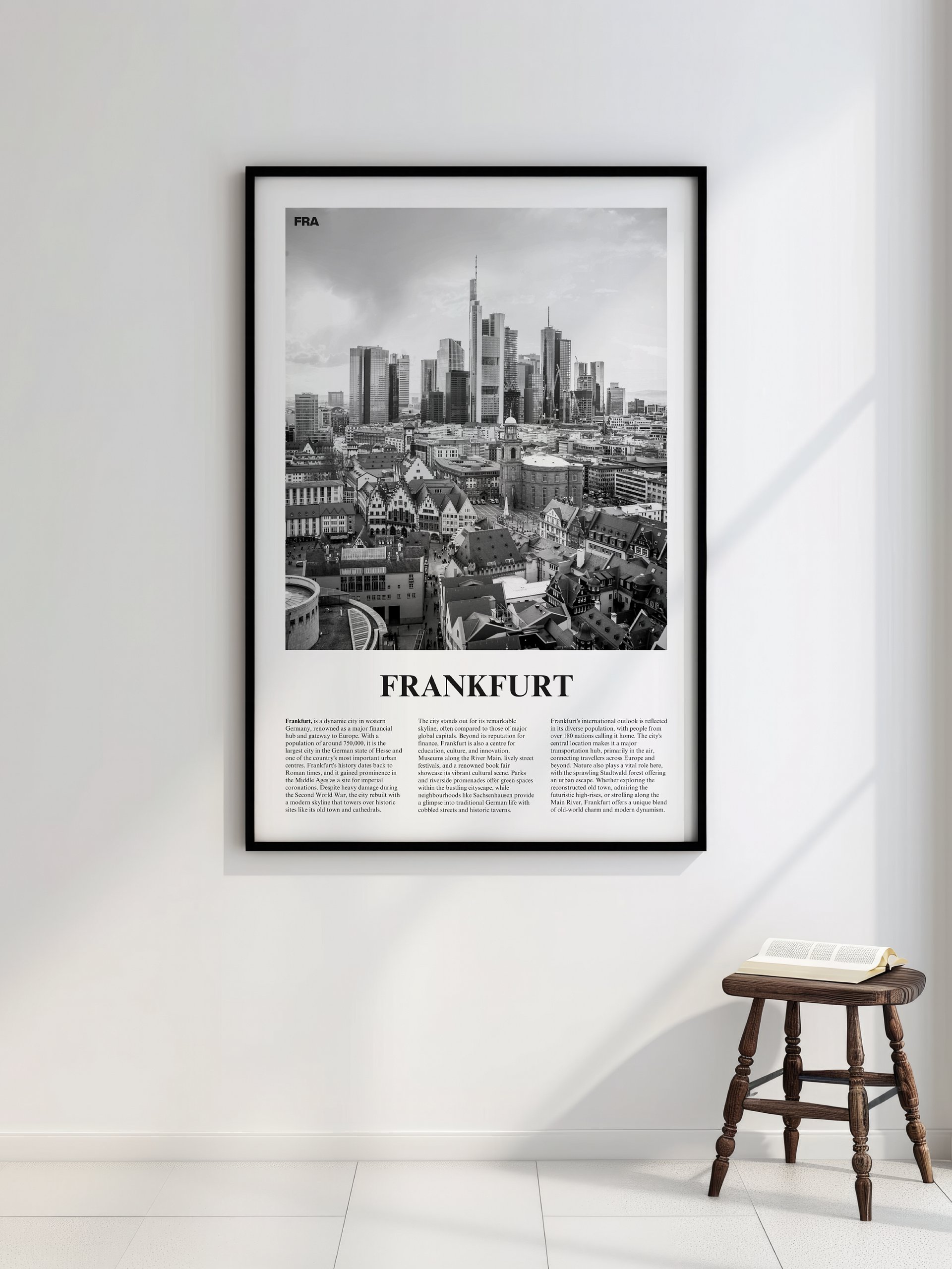 Frankfurt 01 Newspaper Poster product image (2)