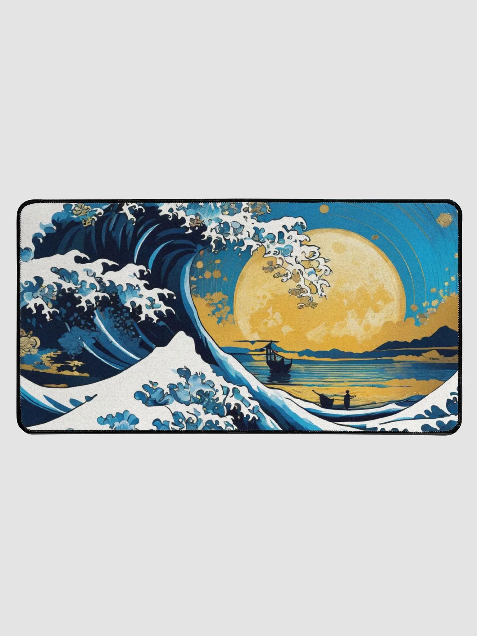 Moonlit Wave Desk Mat product image (1)