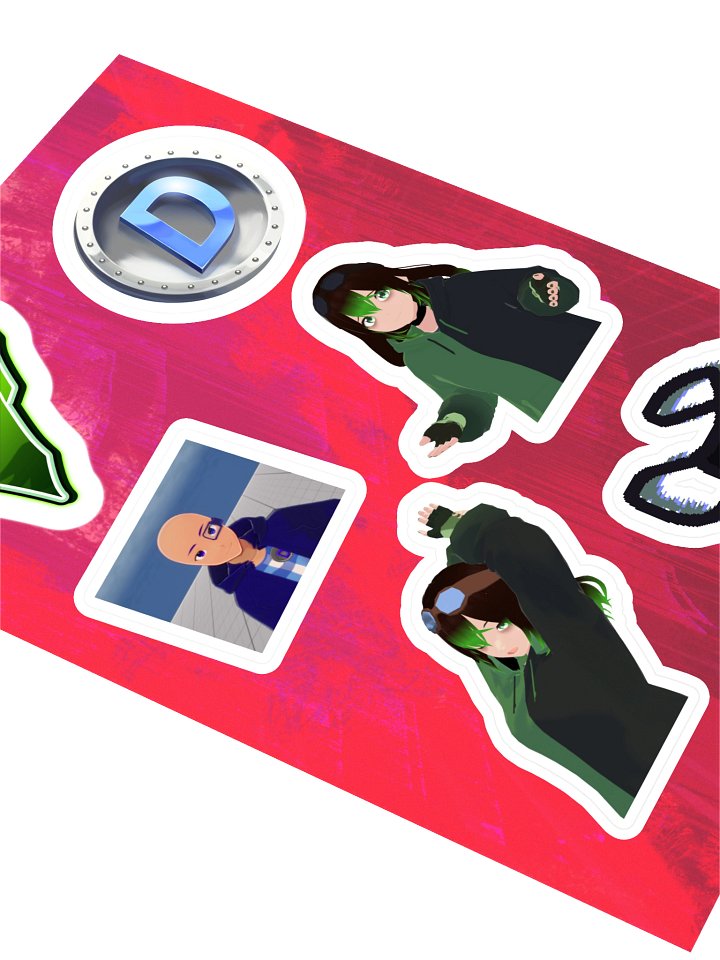 Variety Sticker Pack - Renders, Basics, and Memes product image (2)