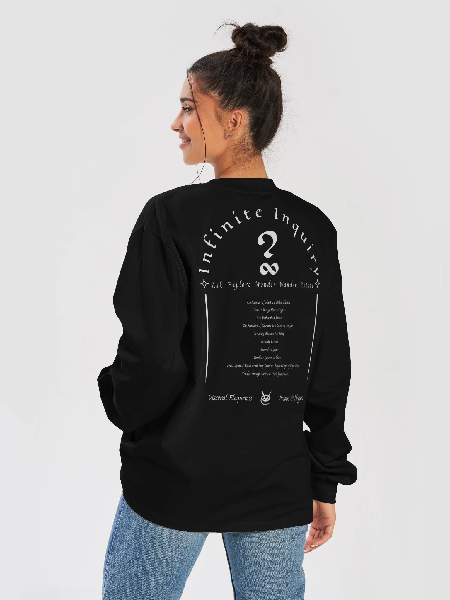 INFINITE INQUIRY [core] //longsleeve-shirt product image (4)