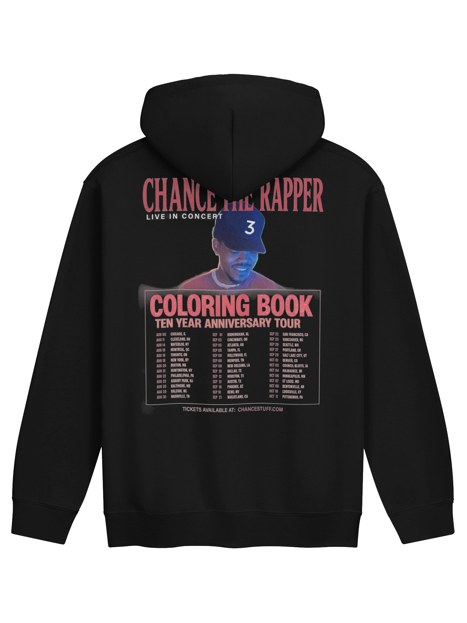 Chance the Rapper Tour Merch Hoodie product image (2)