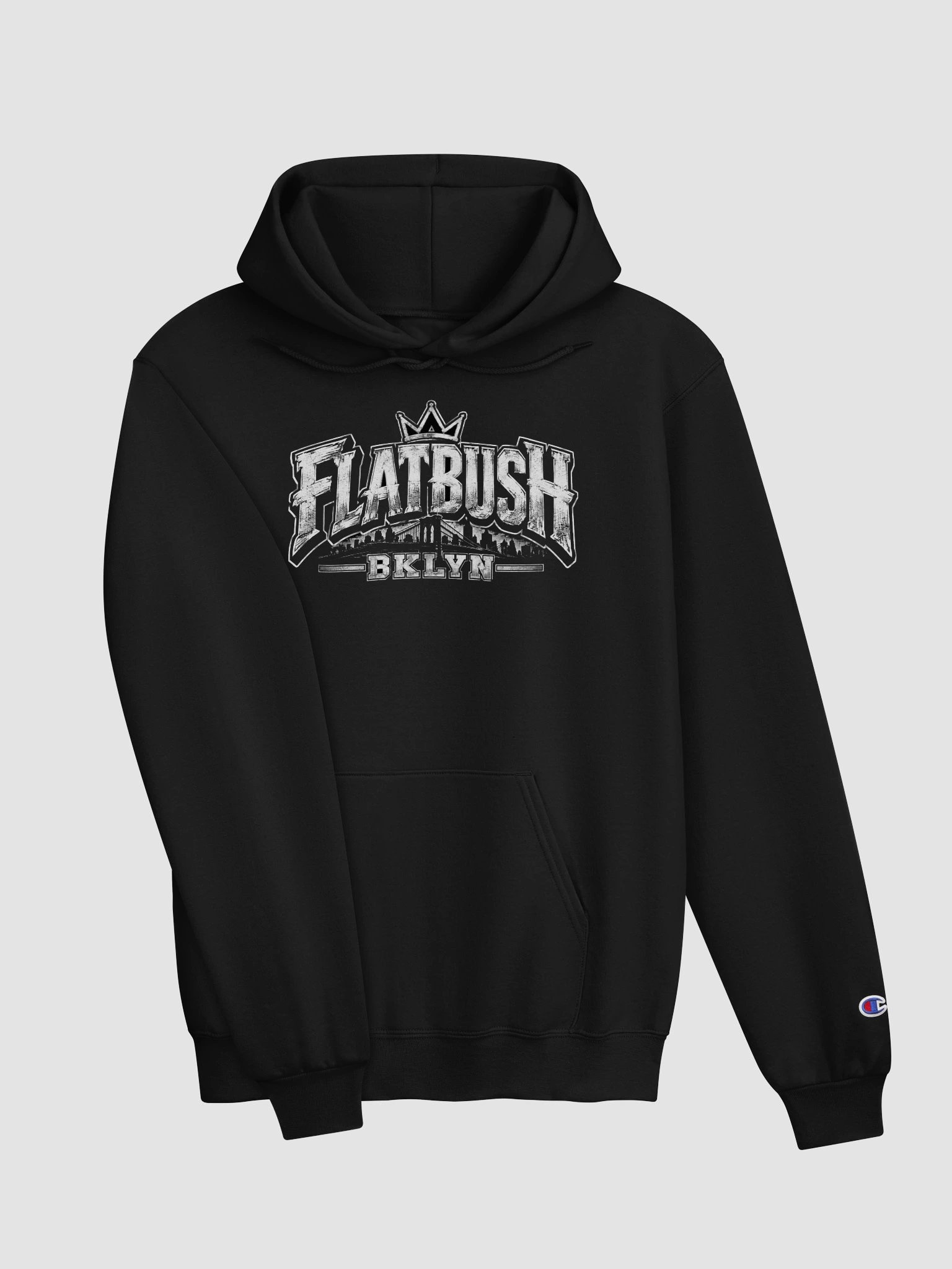 Flatbush Bklyn Hoodie (Silver) product image (3)