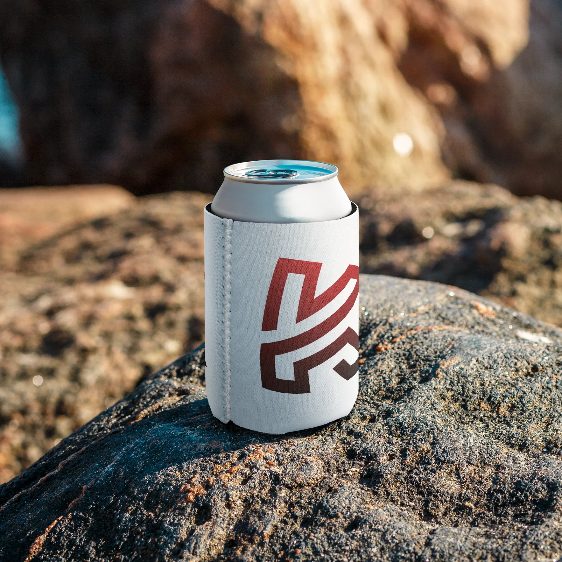 K Logo Koozie (12oz) (White) product image (7)