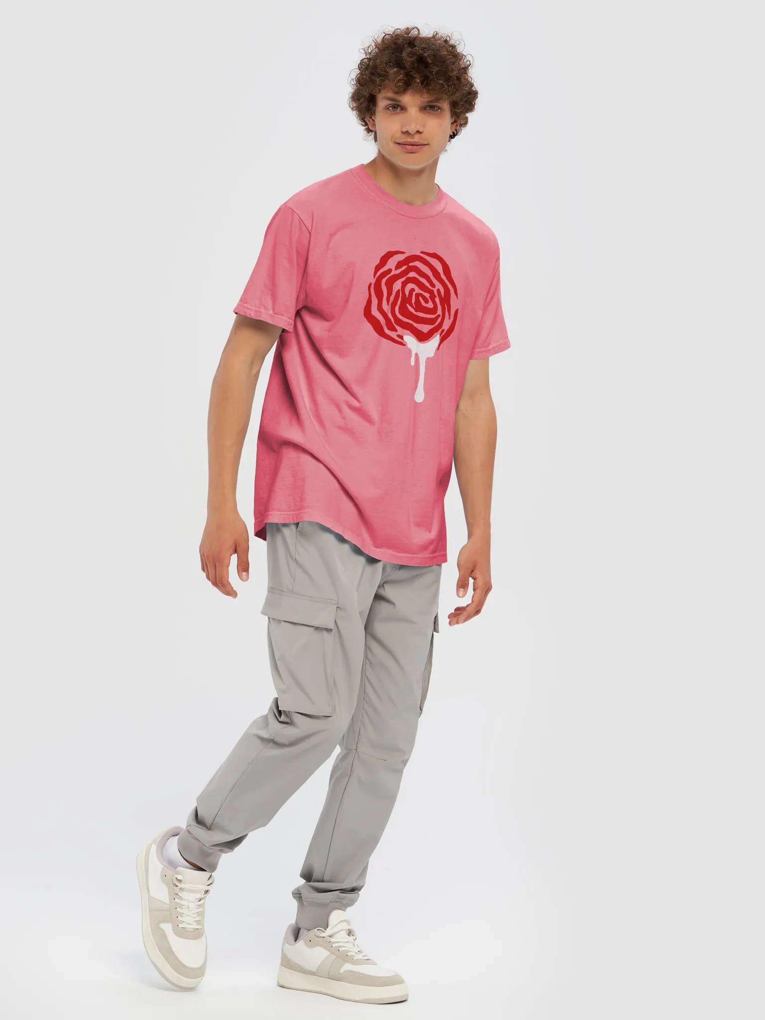 Wet Rose · heavyweight t-shirt product image (5)