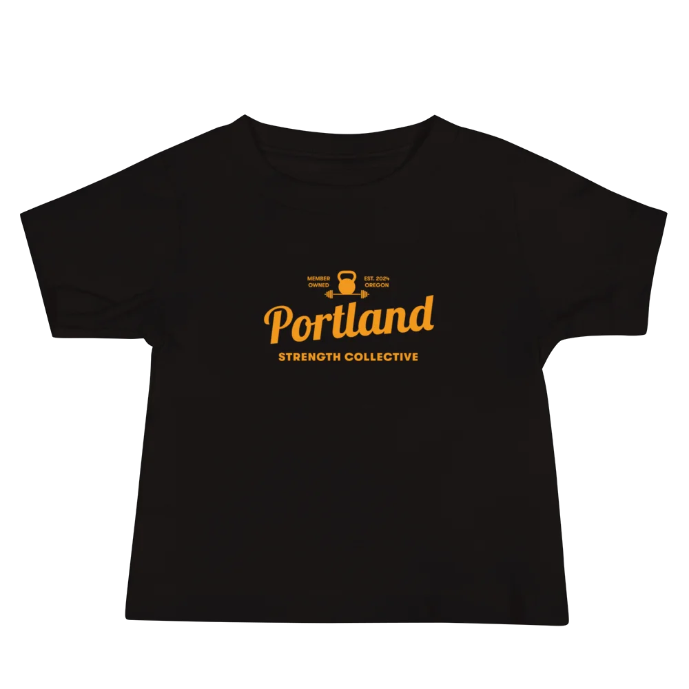 Baby PSC "Say Cheese" Tee (Gold Logo) product image (3)