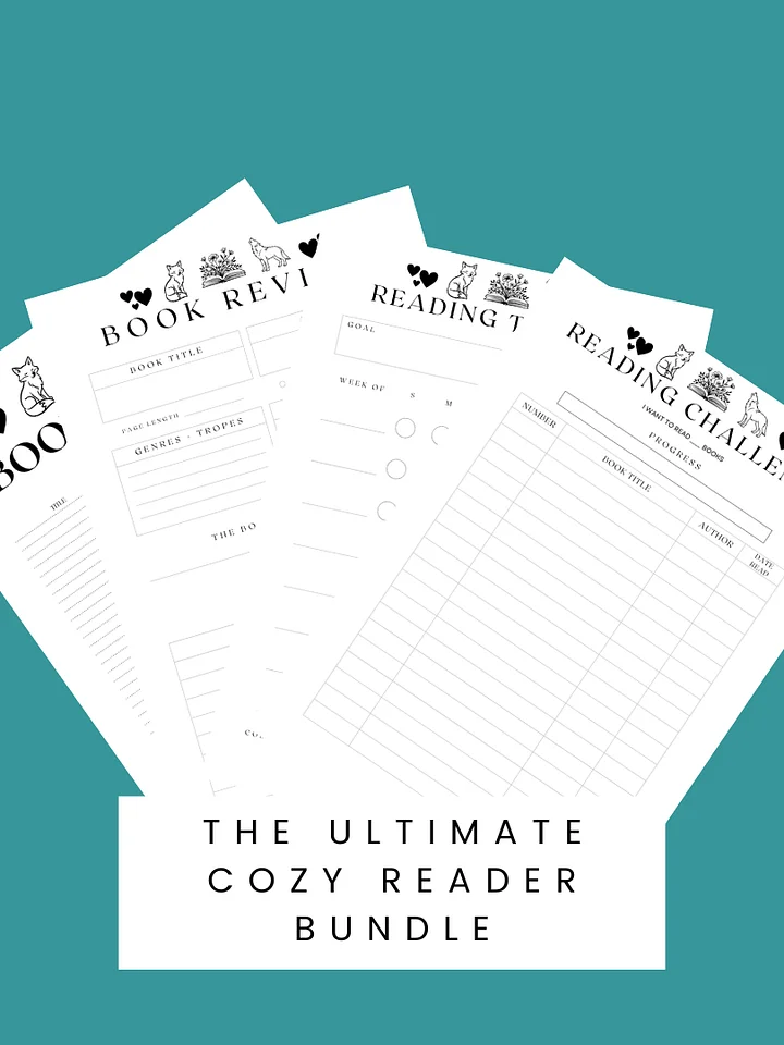The Ultimate Cozy Reader Bundle product image (1)