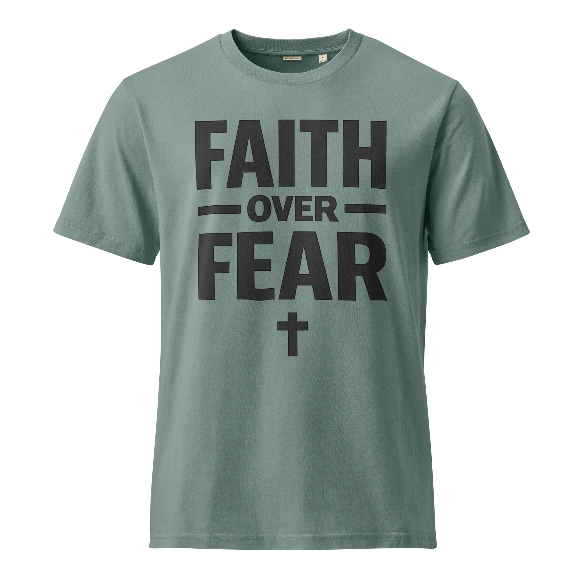Faith Over Fear Vintage Tee product image (1)