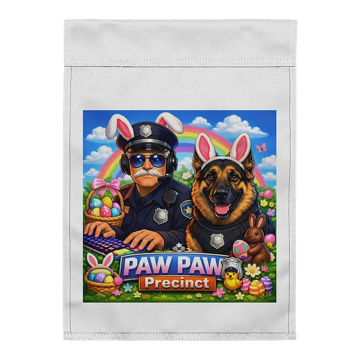 PawPaw Precinct Easter Garden Flag product image (2)
