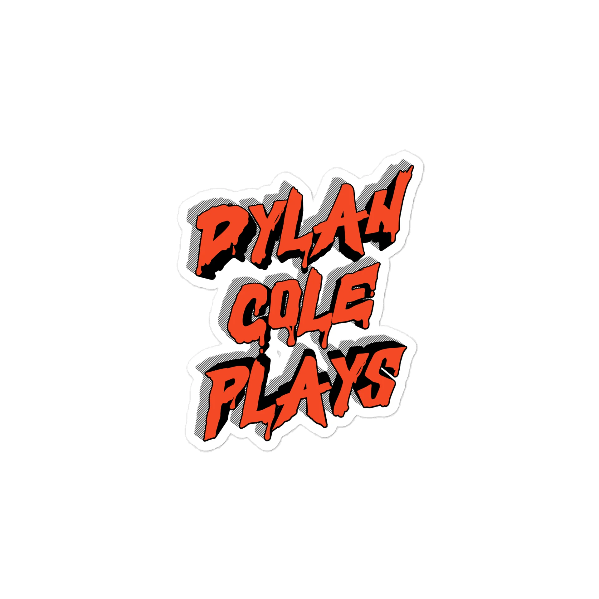 Dylancoleplays Spooky Sticker product image (1)