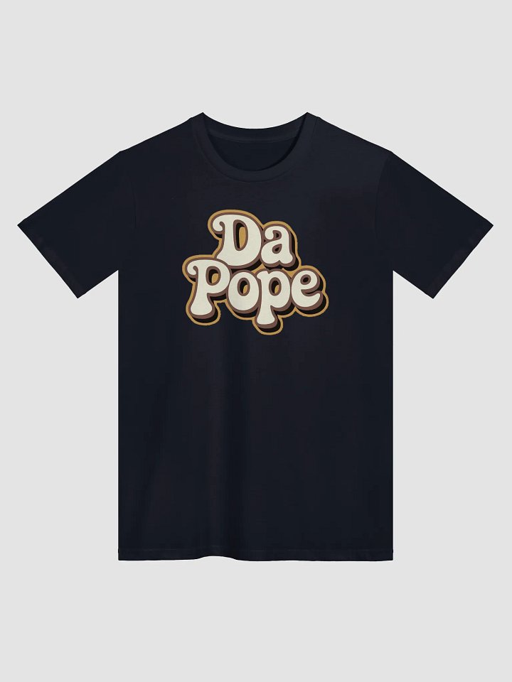 Da Pope Retro T-Shirt – Chicago Style | Pope Leo XIV American Provost Parody Tee product image (2)